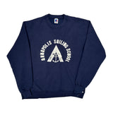 Made In USA Russell Athletic Sweatshirt - Large Navy Cotton