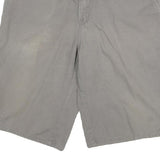 DICKIES Mens Shorts Grey Casual XL W32 Cotton Blend Workwear Pocket