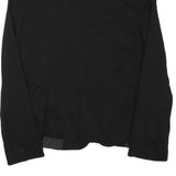 ZARA BASIC Womens Black Jacket S Polyester Blend Button Closure Tailored Plain