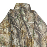 REMINGTON Mens Green & Brown Camouflage Reversible Zip Jacket XL Polyester