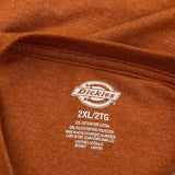 Dickies T-Shirt - 2XL Orange Cotton Blend