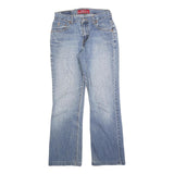 LEVI'S Womens Regular Bootcut Denim Light Blue Jeans W26 L28 Casual Classic