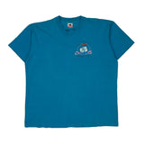 San Diego Ca Chillers Fruit Of The Loom Single Stitch T-Shirt - XL Blue Cotton