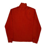 Polo By Ralph Lauren 1/4 Zip - Medium Orange Cotton
