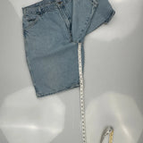 Dickies Denim Shorts - 36W 10L Light Wash Denim