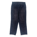 Unbranded Cord Trousers - 34″ Waist Navy Corduroy