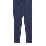 LEVI'S Womens Jeans Blue Slim Skinny Denim W31 L32 Zip Cotton Blend