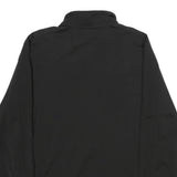 PUMA Mens Black Polyester Track Jacket L Zip Plain Sportswear Active