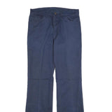 LEVI'S Mens Cotton Blue Classic Straight Trousers W32 L30 Zip Closure