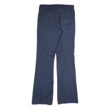 LEVI'S Mens Cotton Blue Classic Straight Trousers W32 L30 Zip Closure