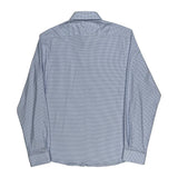 Tommy Hilfiger Slim Fit Shirt - Large Blue Cotton