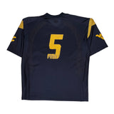West Virginia Mountaineers Nike Football Football Jersey - XL Navy Polyester