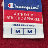 University Of Arkansas Razorbacks Champion College Sweatshirt - Medium Red Cotton