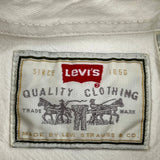 Levis Denim Shirt - Large White Cotton