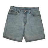 Levis Denim Shorts - 34W 10L Light Wash Cotton