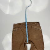 Dickies Carpenter Trousers - 36W 30L Brown Cotton