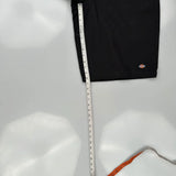 Dickies Shorts - 34W 11L Black Cotton Blend