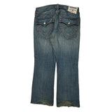 True Religion Boot Cut Jeans - 36W 31L Blue Cotton