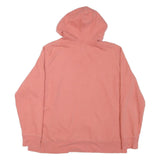 THE NORTH FACE Womens Pink Hoodie 2XL Cotton Blend Pullover Casual