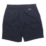 NAUTICA Mens Shorts Blue Casual Plain M W34 Cotton Blend Comfortable Style