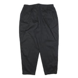 LEE Mens Relaxed Black Cotton Blend Trousers W34 L28 Casual Zip Closure Comfort