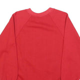 AMERICAS FINEST Womens Red I Am Loved Bear Crew Neck M Cute Cotton Blend