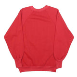 AMERICAS FINEST Womens Red I Am Loved Bear Crew Neck M Cute Cotton Blend