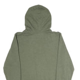 THE NORTH FACE Mens Green Pullover Hoodie L Cotton Logo Sweatshirt Casual