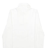 LOFFLER Mens White Skiplausch St Moritz Patterned Pullover Cotton XS Jumper