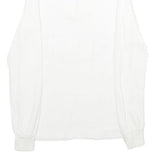 LOFFLER Mens White Skiplausch St Moritz Patterned Pullover Cotton XS Jumper