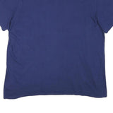 NIKE Mens Blue Graphic T-Shirt 2XL Short Sleeve Crew Neck Sports Casual