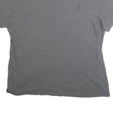 POLO RALPH LAUREN Mens Grey Crew Neck Short Sleeve T-Shirt XL Classic Cotton