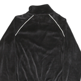 CHAMPION Womens Black Zip Jacket M Polyester Blend Plain Sports Casual Track