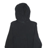 CHAMPION Mens Black Pullover Hoodie S Cotton Blend Logo Sweatshirt