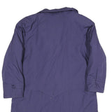 RAVENS Womens Purple Button Polyester Blend Jacket UK 14 Classic Plain Stylish