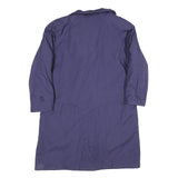 RAVENS Womens Purple Button Polyester Blend Jacket UK 14 Classic Plain Stylish