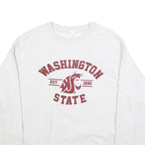 CHAMPION REVERSE WEAVE Mens White Washington State Crew Neck XL Sweatshirt