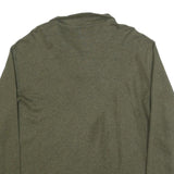 POLO RALPH LAUREN Mens Green Pullover Plain V-Neck Basic Knit XL Cotton Blend