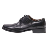 MERCEDES Oxford Shoes Black Leather Mens UK 9