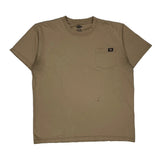 Dickies T-Shirt - XL Khaki Cotton