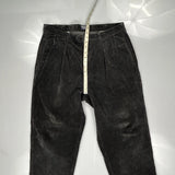 Polo By Ralph Lauren Cord Trousers - 35W 26L Grey Corduroy