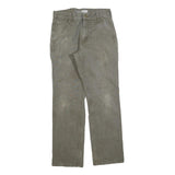 CARHARTT Mens Jeans Khaki Relaxed Straight Denim Medium W31 L32 Workwear