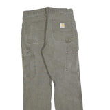 CARHARTT Mens Jeans Khaki Relaxed Straight Denim Medium W31 L32 Workwear