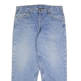 CARHARTT Mens Jeans Blue Relaxed Straight Denim Light W38 L30 Workwear