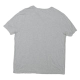TOMMY HILFIGER Mens Grey Graphic T-Shirt L Short Sleeve Crew Neck Casual