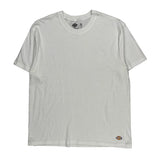 Dickies T-Shirt - XL White Cotton