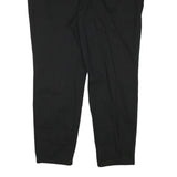DICKIES Womens Polyester Blend Black Slim Trousers W44 L30 Workwear Zip Closure