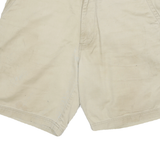 NAUTICA Mens Beige Casual Cotton Blend XL W34 Classic Fit Shorts
