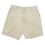 NAUTICA Mens Beige Casual Cotton Blend XL W34 Classic Fit Shorts