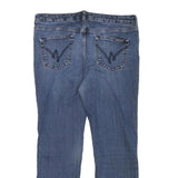 WHITE STUFF Womens Slim Fit Blue Denim Jeans W30 L24 Embroidered Pocket Detail